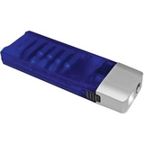 Набор отверток с фонариком; черный с серебристым; 9