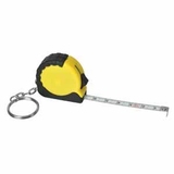 Брелок-рулетка "Профи" (1м); 3,8х3,7х1,3 см; пластик, резина