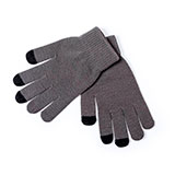 Перчатки сенсорныеTENEX, серый, антибактериальный акрил 100% Перчатки сенсорныеTENEX, серый, антибактериальный акрил 100%