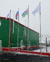 Флагшток уличный стационарный секционный Nordwerk СТАНДАРТ 9 метров