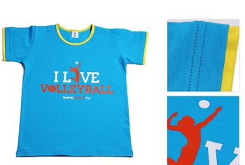 Футболка Атлетик детская однотонная