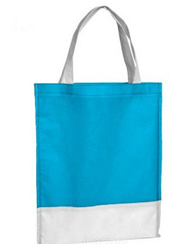 Сумка из спанбонда Флэт-комби плоская 34х43 см, комбинированная