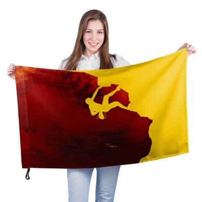 Флаг Скалолаз 100х150 см