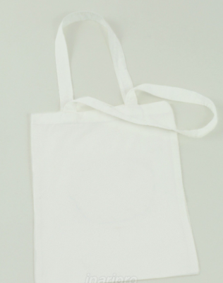 Сумка Румми из канваса 25х35 см, однотонная