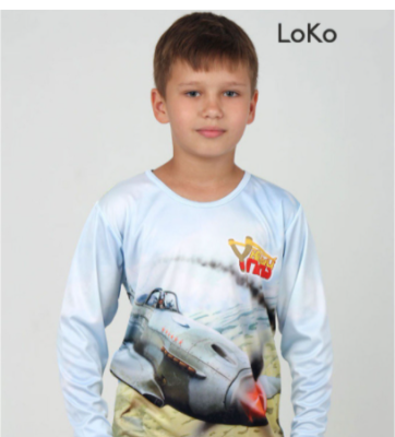 Футболка Гэлэкси Плюс детская с полной запечаткой Футболка Гэлэкси Плюс детская с полной запечаткой